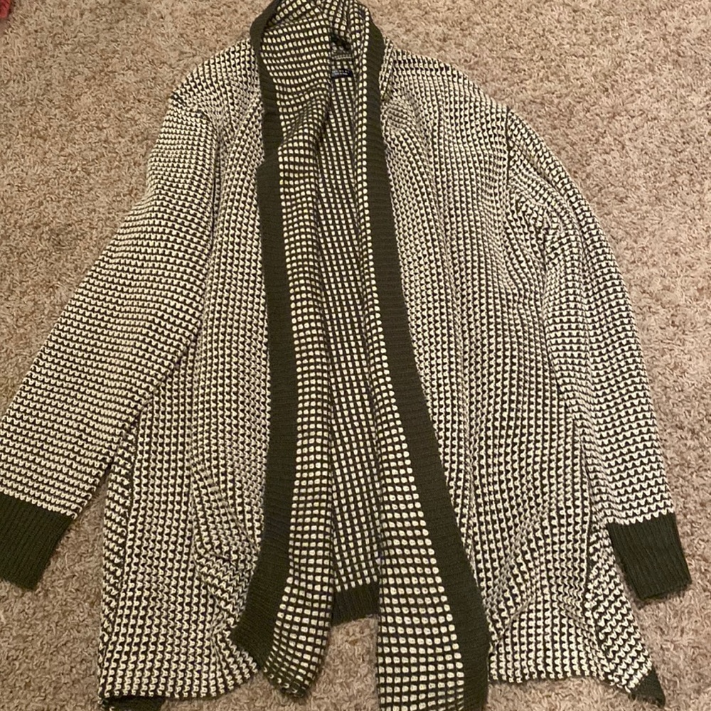 BRAND NEW Olive Green Knit Cardigan